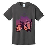 Deer Hunting Scene Kids T-Shirt