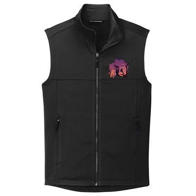 Deer Hunting Scene Collective Smooth Fleece Vest