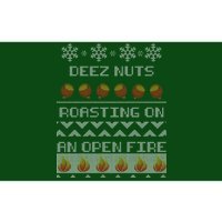 Deez Nuts Roasting On An Open Fire Ugly X-Mas Bumper Sticker