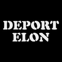 Deport Elon Funny Political Apron