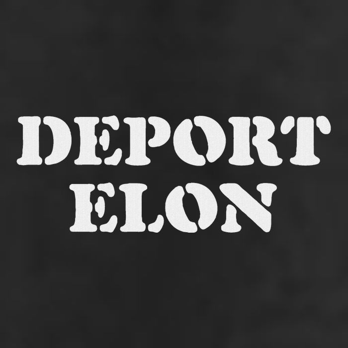 Deport Elon Funny Political Adult Drive Performance Visor