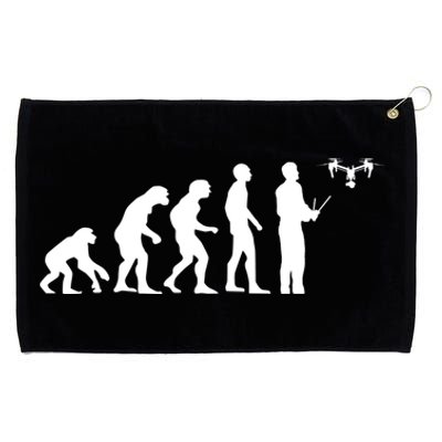 Drone Evolution Funny Quadcopter Drone Pilot Gift Grommeted Golf Towel