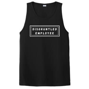 Disgruntled Employee Funny Quote PosiCharge Competitor Tank