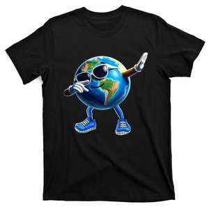 Dabbing Earth Funny Earth Day 2024 T-Shirt