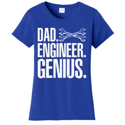 Dad Engineer Funny Mechanic Engineer FatherS Day Gift Women's T-Shirt