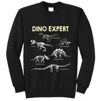 Dino Expert Future Paleontologist Dinosaur Fossil Bones Sweatshirt