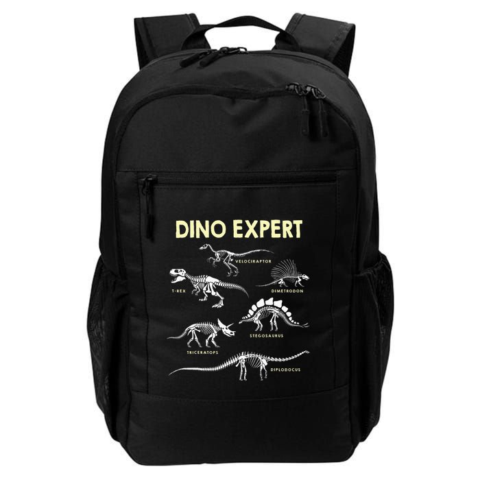 Dino Expert Future Paleontologist Dinosaur Fossil Bones Backpack