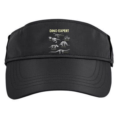 Dino Expert Future Paleontologist Dinosaur Fossil Bones Adult Drive Performance Visor