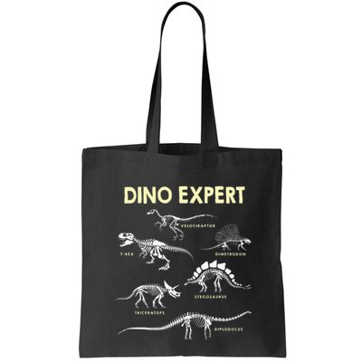 Dino Expert Future Paleontologist Dinosaur Fossil Bones Bag
