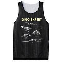 Dino Expert Future Paleontologist Dinosaur Fossil Bones Mesh Reversible Basketball Jersey Tank