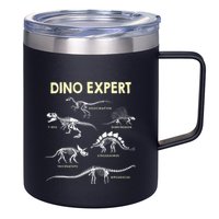 Dino Expert Future Paleontologist Dinosaur Fossil Bones 12oz Stainless Steel Coffee Mug