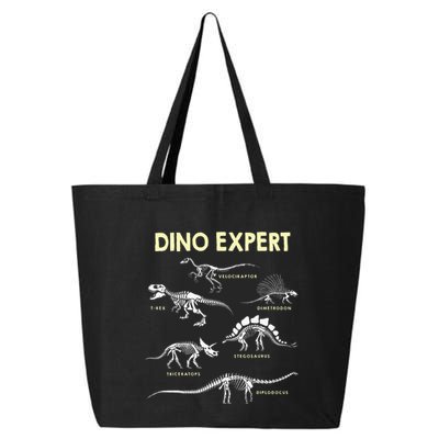 Dino Expert Future Paleontologist Dinosaur Fossil Bones 25L Jumbo Tote