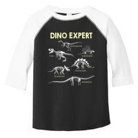Dino Expert Future Paleontologist Dinosaur Fossil Bones Toddler Fine Jersey T-Shirt