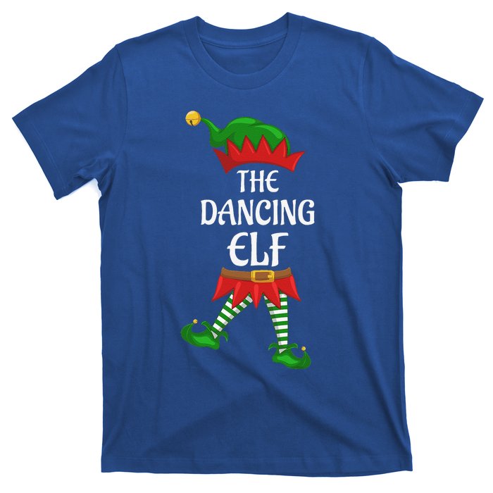 Dancing Elf Family Matching Group Christmas Party T-Shirt