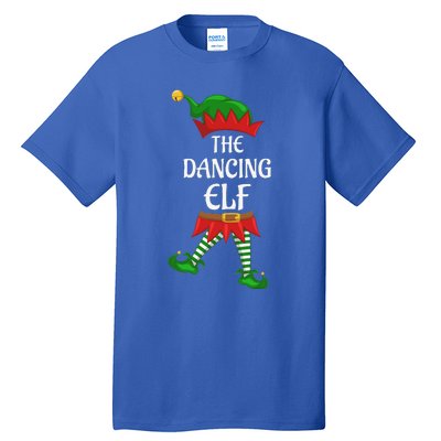 Dancing Elf Family Matching Group Christmas Party Tall T-Shirt