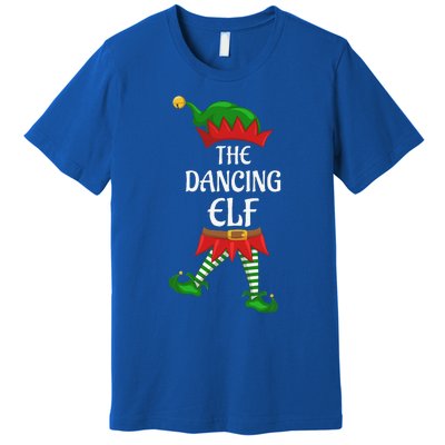 Dancing Elf Family Matching Group Christmas Party Premium T-Shirt