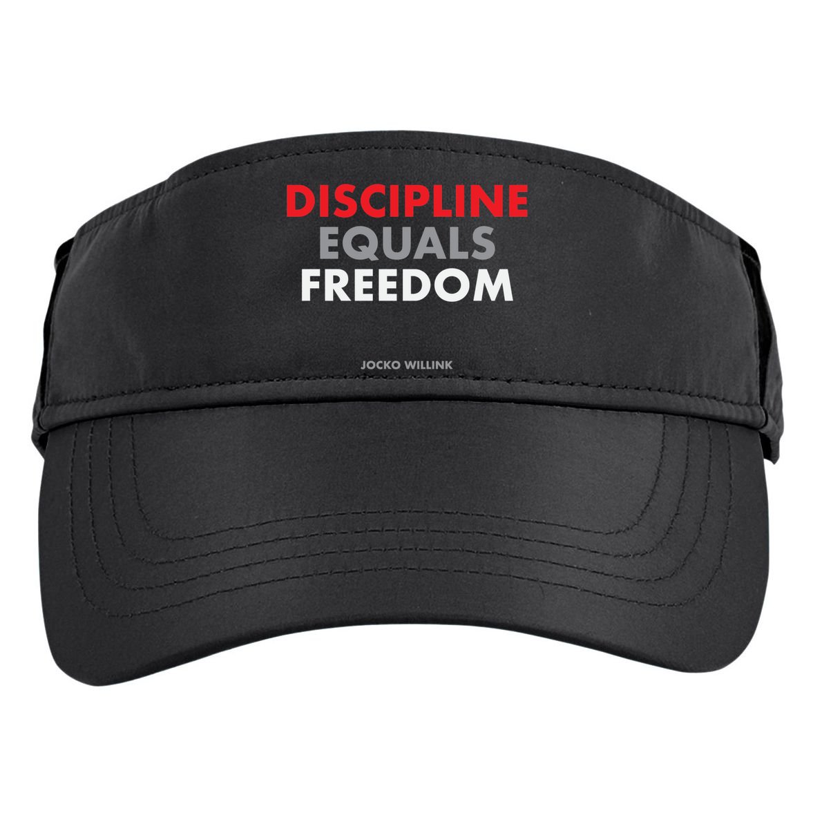 Discipline Equals Freedom Jocko Willink Adult Drive Performance Visor