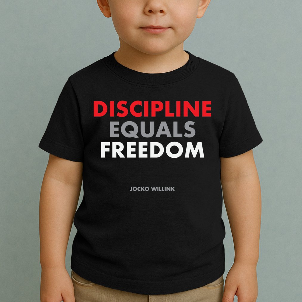 Discipline Equals Freedom Jocko Willink Toddler T-Shirt