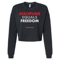 Discipline Equals Freedom Jocko Willink Cropped Pullover Crew