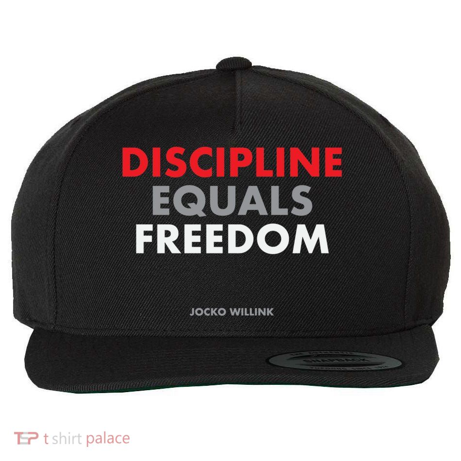 Discipline Equals Freedom Jocko Willink Wool Snapback Cap