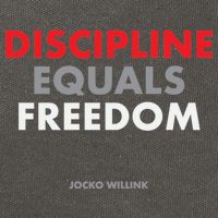 Discipline Equals Freedom Jocko Willink Cotton Canvas Backpack