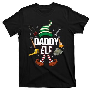 Daddy Elf Funny Christmas Gift Matching Family Pajama T-Shirt