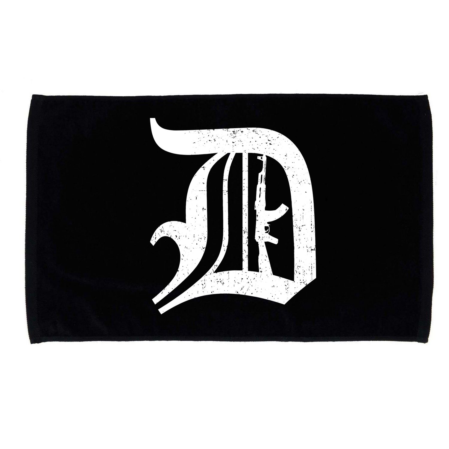 Defend Detroit Gun AK47 Microfiber Hand Towel