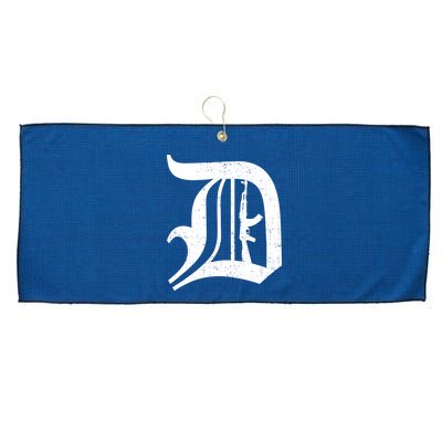 Defend Detroit Gun AK47 Large Microfiber Waffle Golf Towel