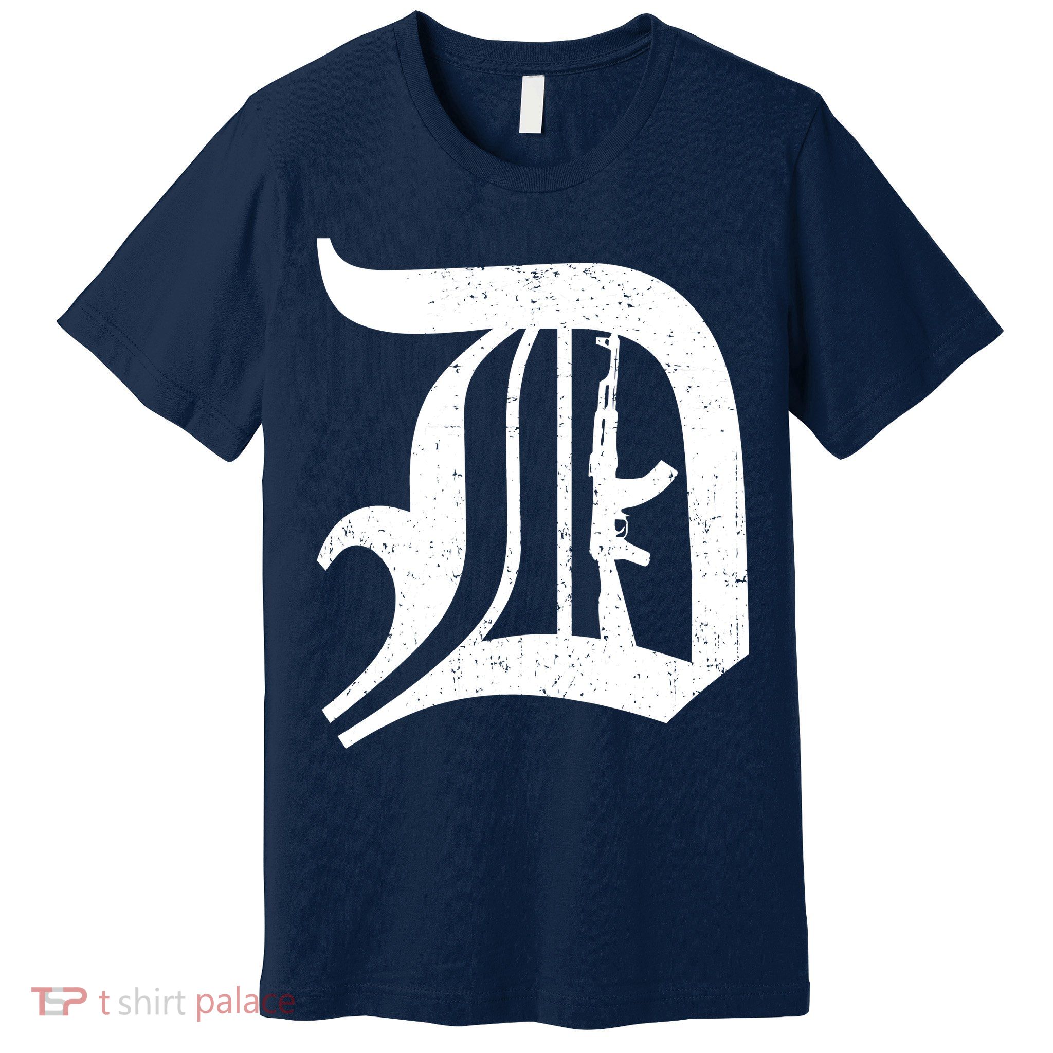 Defend Detroit Gun AK47 Premium T-Shirt