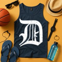 Defend Detroit Gun AK47 Tank Top