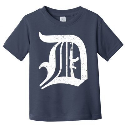 Defend Detroit Gun AK47 Toddler T-Shirt