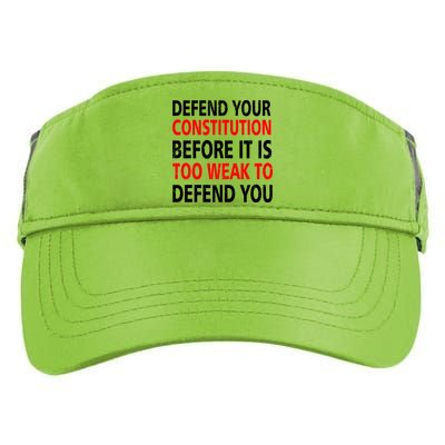 Defend Your Constitution Adult Drive Performance Visor