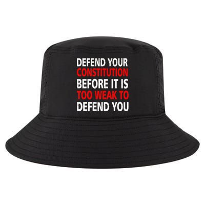 Defend Your Constitution Cool Comfort Performance Bucket Hat