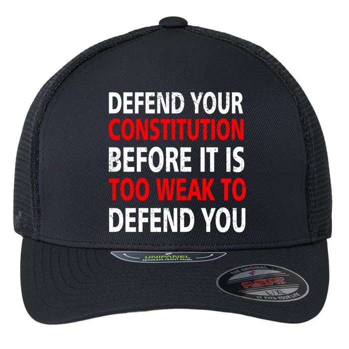 Defend Your Constitution Flexfit Unipanel Trucker Cap