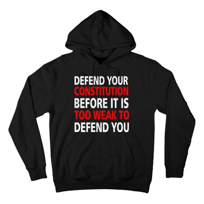 Defend Your Constitution Hoodie