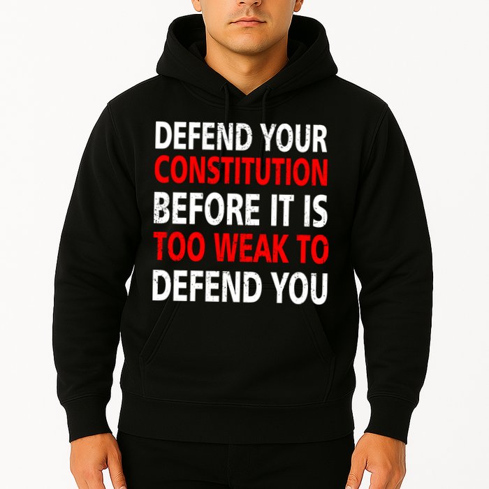Defend Your Constitution Hoodie