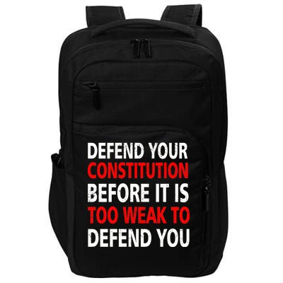 Defend Your Constitution Impact Tech Backpack