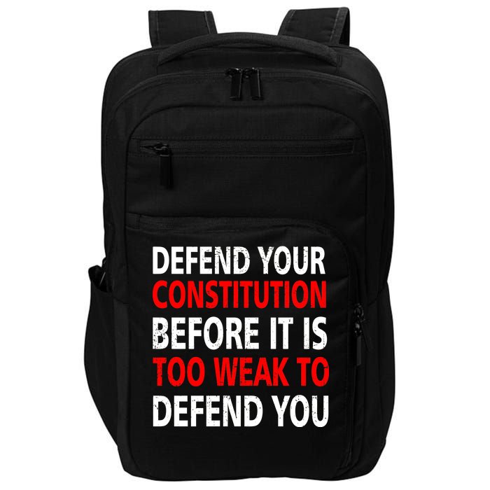 Defend Your Constitution Impact Tech Backpack