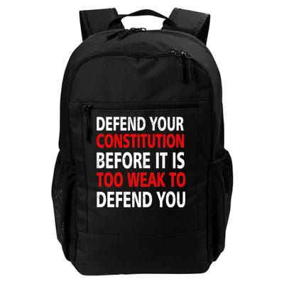 Defend Your Constitution Daily Commute Backpack