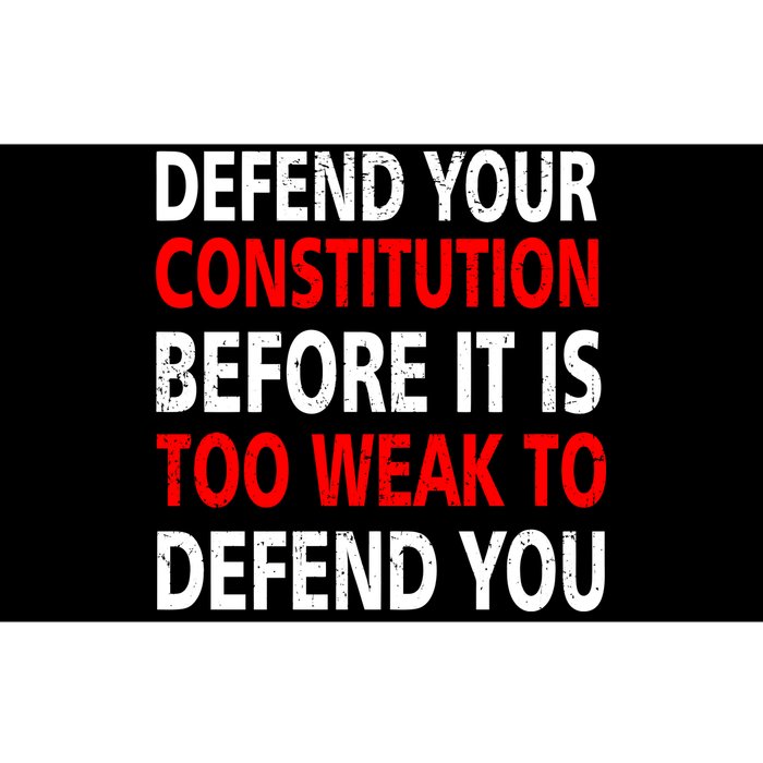 Defend Your Constitution Bumper Sticker