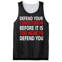 Defend Your Constitution Mesh Reversible Basketball Jersey Tank