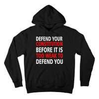 Defend Your Constitution Tall Hoodie