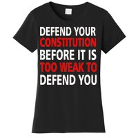 Defend Your Constitution Women's T-Shirt