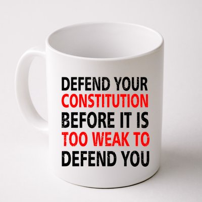 Defend Your Constitution Coffee Mug