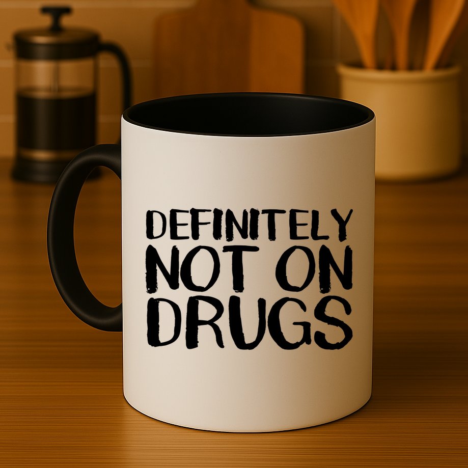 Definitely Not Drugs Mug