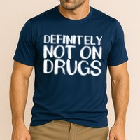 Definitely Not Drugs Cooling Performance Crew T-Shirt
