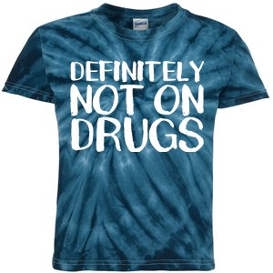 Definitely Not Drugs Kids Tie-Dye T-Shirt