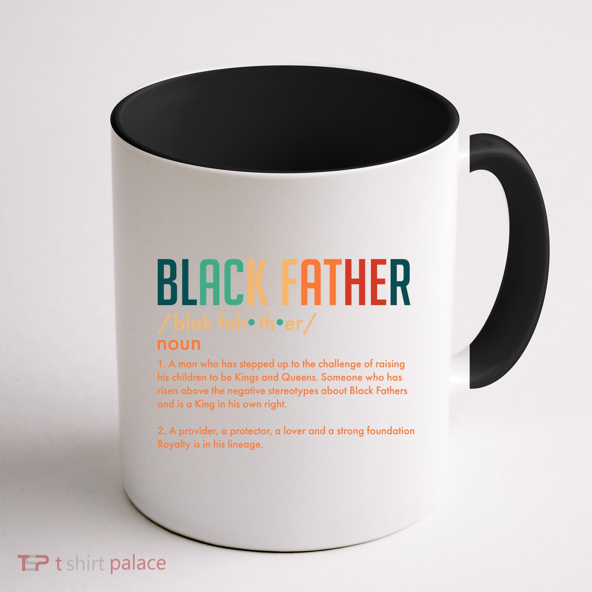 Definition Of A Black Father  Mug