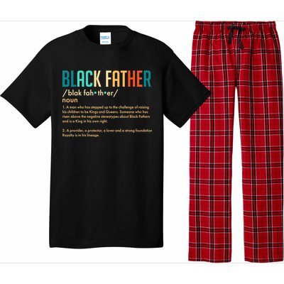 Definition Of A Black Father  Pajama Set