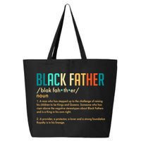Definition Of A Black Father  25L Jumbo Tote